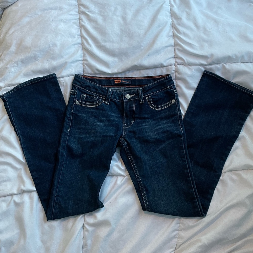 Levi boot cut jeans